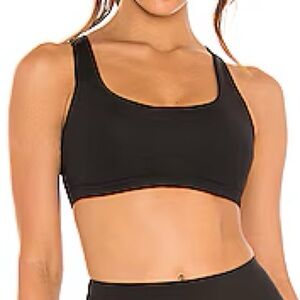 SPANX Workout To Waves Low Impact Sports Bra NEW Size L Black